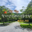 학가산우래자연휴양림 야영장 이미지