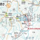 기장 거문산-홍연폭포 산행지도 이미지