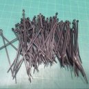 케이블 타이 10cm검정 [100PCS] 이미지