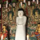 용화사 미륵석불 이미지