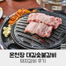 대호숯불갈비 | 온천장 대길 숯불갈비 돼지갈비 후기