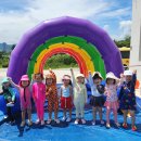 2025.07.23 에어바운스 물놀이, 모래사장 케이크 만들기 이미지