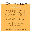 inthesun인더썬 이미지