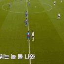 BLM 퍼포먼스를 잠시 잊은 손흥민과 벤테케.gif 이미지