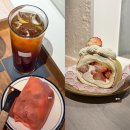 금호동 카페 눈치 금호 직영점 수건 케이크