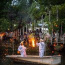 일년에 딱 한번 열린다는 한국 전통 불꽃놀이 #함안낙화놀이﻿ 이미지