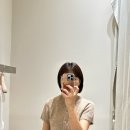 SIE 시에 레티 하프 슬리브 가디건, 로일 버튼 랩 가디건 피팅후기