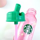 414 | 유치원 텀블러 추천 | 스타벅스 포지티브 핑크 러브 워터보틀 414ml 후기, 여자아이 핑크 물병 네임택까지