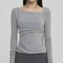 롱 | 플레어업 Flareup 레이어드 뷔스티에 롱 슬리브, 드레이프 롱 스커트 후기