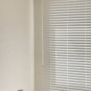 오동마을 | 정릉 푸른마을동아아파트 베란다 우드블라인드 설치 후기 - 오동나무 화이트 우드블라인드로 밝고 깔끔하게