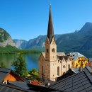 오스트리아 할슈타트 - 함슈타트 호수 이미지