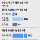 광주 상무지구 유망 업종은 이미지