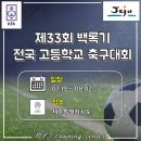 제주공천포전지훈련센터 인조잔디구장 | 제33회 백록기 전국 고등학교 축구대회(7월 19일 경기)