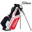 [TITLEIST] 2021 타이틀리스트 하이브리드5 스탠드백 TB21SX6K-416 네이비 화이트 레드 골프가방. 예남 YENAM 이미지