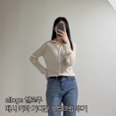 카라 | 엘로주 베시 카라 가디건 후기 | 봄 니트 가디건 코디