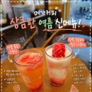 커피보더 | 메가커피 신메뉴 후기 자몽톡톡스무디 수박소르베밀키스무디 솔직 리뷰
