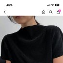 킨다베이지 데생 벨벳 플리츠 블라우스 (반팔 블라우스) 이미지