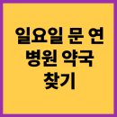 대학약국 | 일요일 병원 진료시간 한 눈에 보기(+약국)