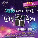 2016 시민이 즐거운 보령 김축제 이미지