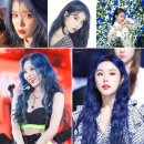 박우진헤어 | [동남지구 덴헤어 수석 디자이너 민아]염색 디자인 하다;) 애쉬블루 질리지 않는 컬러