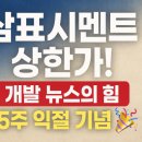 천일건설 | 삼표시멘트(038500)주가, 성수동 개발 뉴스 나오더니 결국 상한가! 왜 올랐을까? 주주솔직후기