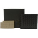 BOTTEGAVENETA(보테가베네타) 113993 V4651 2040 다크 브라운 위빙래더 남성용 반지갑 이미지