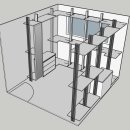 이지더원1차 앞 | 시흥 배곧신도시 시스템선반 이지더원더퍼스트 1차 알파룸에 드레스룸 시스템장 시공후기