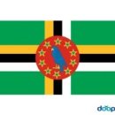 도미니카연방의 국기 이미지