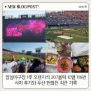 116 | 잠실야구장 1루 오렌지석 207블럭 10열 116번 시야 후기, 두산 한화전 직관 기록