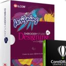 재봉틀과 자수이야기 이미지