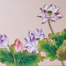 교덕현대민화연구소 | [부산 민화] 민화 취미로 배우기 - 연화도 그리기