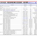 2024년도 대한장애인배드민턴협회 사업계획(2024.09.19)기준 이미지