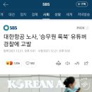 대한항공 노사, &#39;승무원 룩북&#39; 유튜버 경찰에 고발 이미지