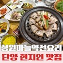 대교약선요리 | [단양 맛집] 가족외식 추천 현지인도 찾는 성원마늘약선요리
