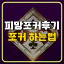 피망PC | 피망포커 포커하는법 쉽고 간단해!