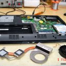 노트북 청소 MSI CR630 과열 발생 해결 팬 먼지 제거 청소 각종 노트북 먼지 청소 해드립니다. 이미지