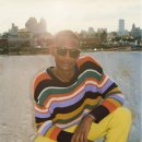 둥근안경 이미지