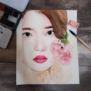 인물화 그리기 이미지