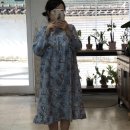 미니장미가득 아사면 잠옷원피스=5분 이미지