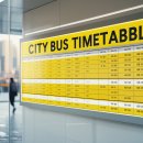 시내버스터미널 이미지