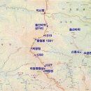 고평지구 | 2 구간. 미시령→황철봉→저항령→마등령