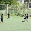 6월 3일(월) 체육(유니폼을 입고 하는 축구 경기) 이미지