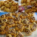 아이들 눈과 입을 즐겁게~ 도넛믹스로 만드는 쿠키모양의 찹쌀도넛...^^ 이미지