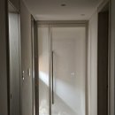 (주)씨에스플러스 수원영통점 | 문플러스 패브릭접합유리 중문 여닫이 시공 후기 내돈내산 신축아파트 중문