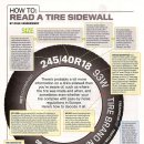 타이어 정보 6, tire sidewall information 이미지