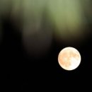 구름속 보름달 이미지