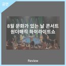 8월 문화가 있는 날 콘서트 원더매직 하이라이트쇼 | 안동문화예술의전당 [리뷰] 8월 문화가 있는 날 콘서트 - 원더매직 하이라이트쇼