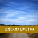 인생(人生) 십치(十恥) 이미지