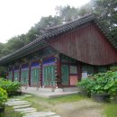 진주 청곡사 목조지장보살삼존상 및 시왕상 일괄 | ④ 명부전, 삼봉 정도전이 썼다는 명부전 현판, 명부전 목조지장보살삼존상 및 시왕상 일괄, 지장시왕도