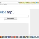 유튜브에서 MP3 음악파일 만들기 이미지